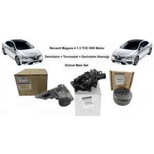 Renault Megane 4 1.3 TCE H5H Devirdaim + Kasnak Termostat Seti