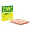Mann C22035 Hava Filtresi 1.0 TFSI Audi A1 A3 Q2