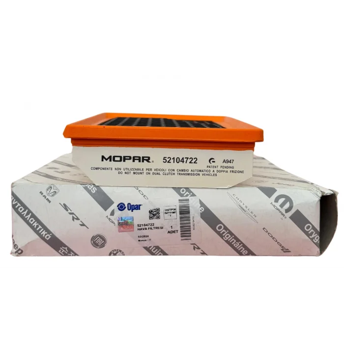 EGEA 1.3-1.6 MJET EURO 6 1.6 BENZİN E-Torq HAVA FİLTRESİ OPAR 52104722