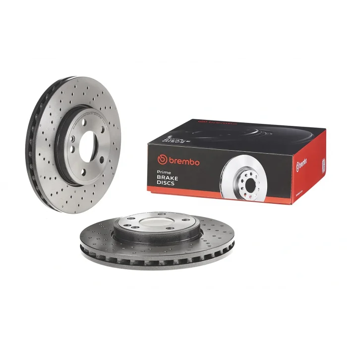 Brembo 09B43651 Ön Fren Disk Takımı Mercedes W176 W246 C117 X117 X156