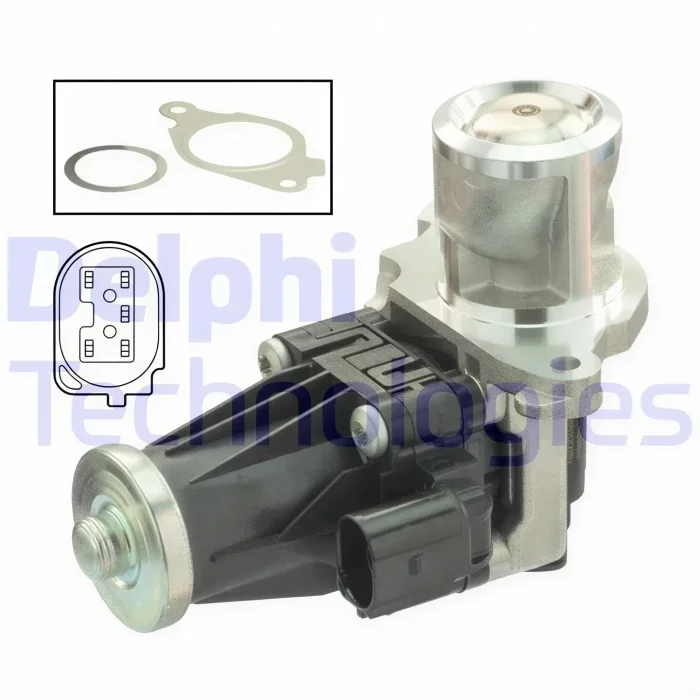 DELPHİ EG10570-12B1 Egr Valfi Fiat 1.3 Mjet E6 Egea Doblo Fiorino 500