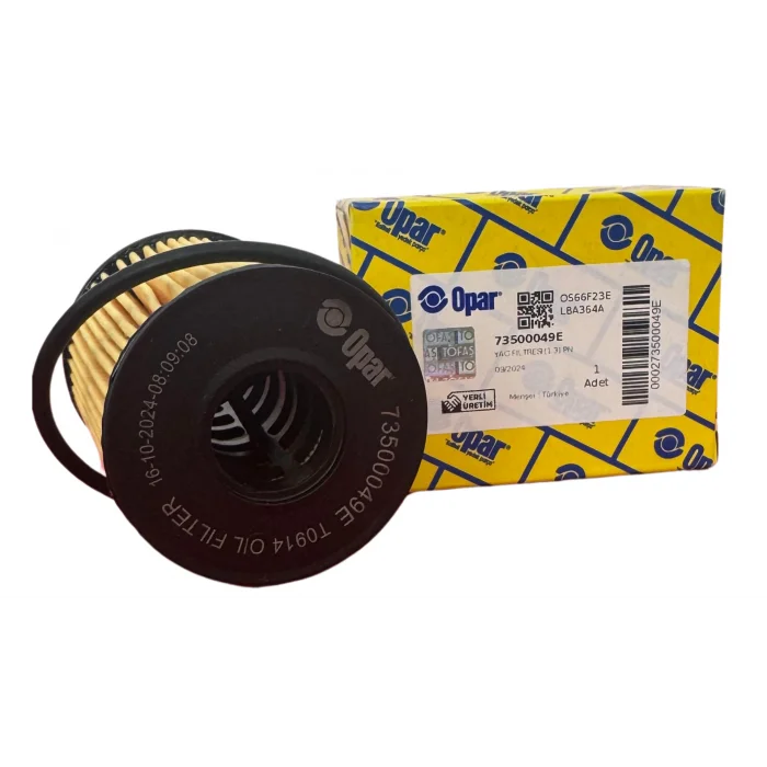 Opar 73500049E Fiat 1.3 Mjet Euro 4 Albea Doblo Fiorino Punto Linea Bravo Yağ Filtresi Tırkanklı Tip