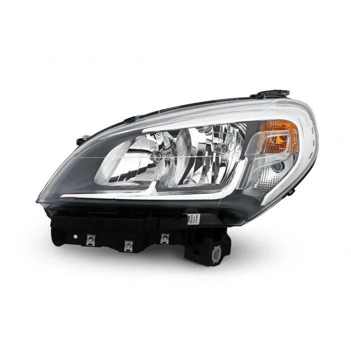 Ayfar 505311 Doblo 2015 Sonrası Sol Far Motorlu Krom Çerçeveli
