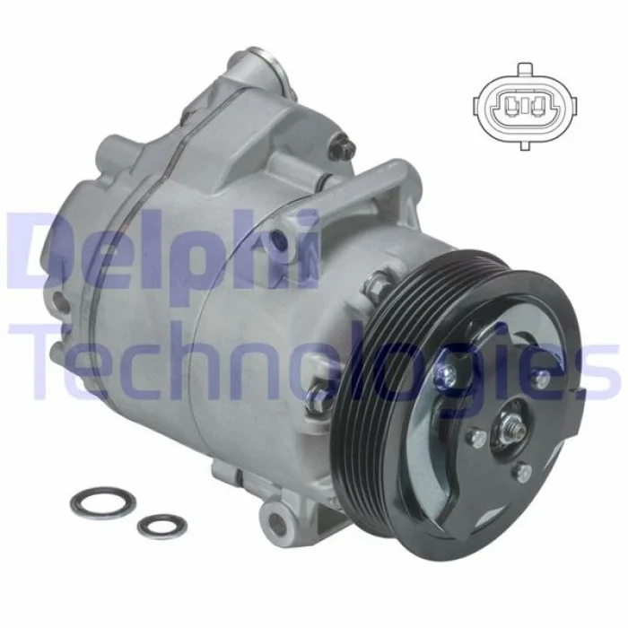 DELPHI TSP0155967 | Klima Kompresörü Opel Astra J Meriva B 1.3 1.7 CDTI 2009-2015