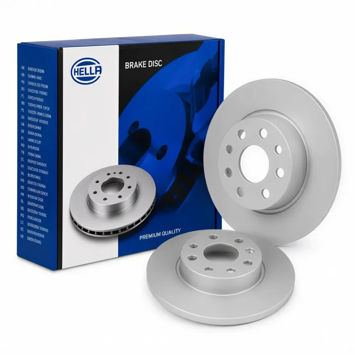 HELLA 8DD355131811 Arka Fren Disk Takım Skoda Karoq Octavia