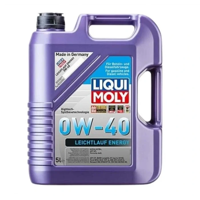 LIQUI MOLY 0W40 MOTOR YAĞI LEİCHT­LAUF ENERGY 5 Litre 21223
