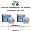 BOSCH 0986479278 Arka Fren Disk Rulmanlı Renault Megane II Clio III Modus