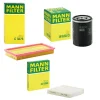 MANN FİAT EGEA 1.4 TÜM SERİLERE UYUMLU FİLTRE SETİ HAVA + YAĞ + POLEN FİLTRESİ 3'LÜ SET