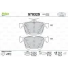 VALEO 670329 | Arka Fren Balatası Seat Leon Ateca