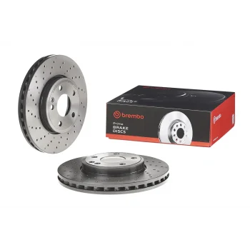 Brembo 09B43651 Ön Fren Disk Takımı Mercedes W176 W246 C117 X117 X156