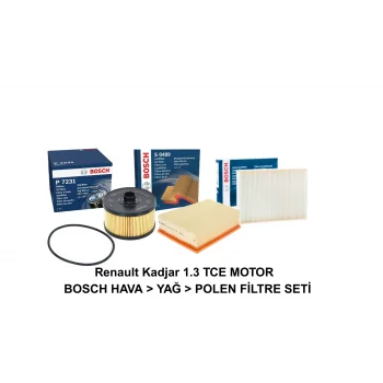 Bosch Filtre Seti 1.3 TCE Renault Kadjar