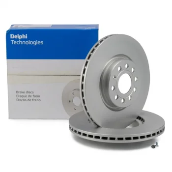 Delphi BG3953C Ön Fren Disk Takım Volkswagen Jetta 2008 > 2017