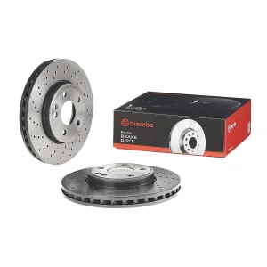 Brembo 09B43651 Ön Fren Disk Takımı Mercedes W176 W246 C117 X117 X156