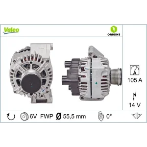 LİNEA DOBLO FİORİNO PUNTO ALBEA 1.3 MJET ŞARJ DİNAMOSU