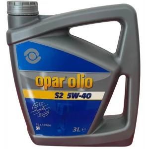 OPAR OLİO S2 5W40 3 LİTRE MOTOR YAĞI 1.4 BENZİN ARAÇLAR İÇİN (Üretim Yılı 2025) OPAR 55175966