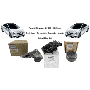Renault Megane 4 1.3 TCE H5H Devirdaim + Kasnak Termostat Seti