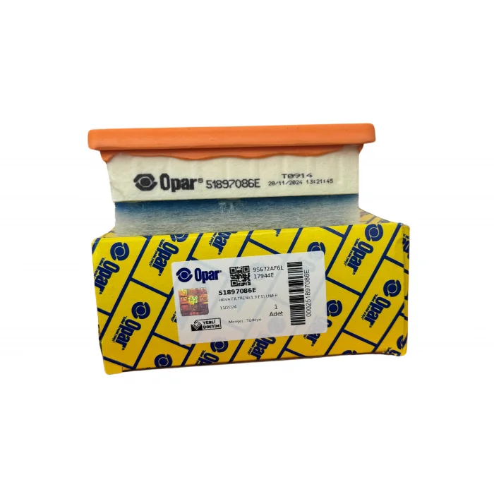Opar 51897086E 1.3 Mjet Euro 5 Hava Filtresi Filtresi Egea Linea Punto Fiorino Doblo 500