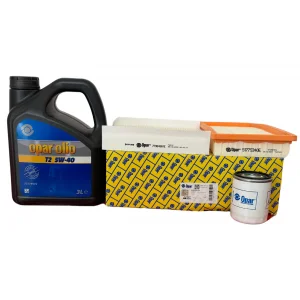 Opar Olıo 5W40 T2 Fiat Egea 1.4 Benzin Lpgli Araçlar İçin Motor Yağı + Filtre Bakım Seti