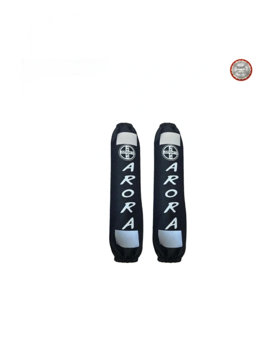 Arora Beyaz Amortisör Kılıfı Reflektörlü