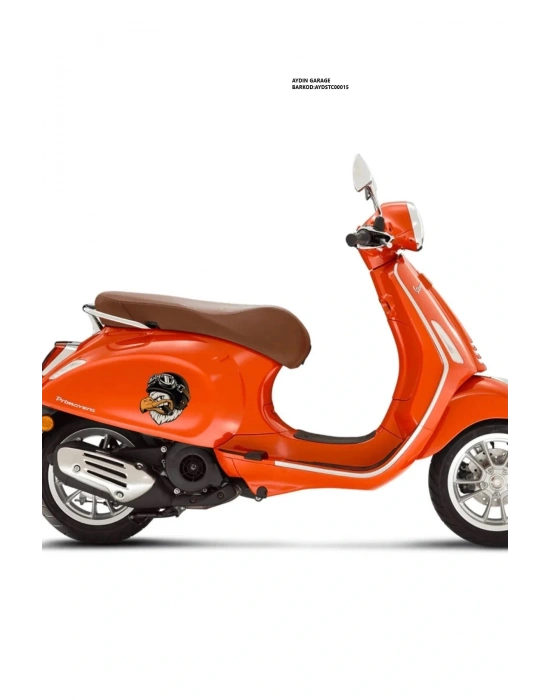 Kasklı Kartal 9x9 Cm Motorsiklet Kask Laptop Ve Oto Sticker