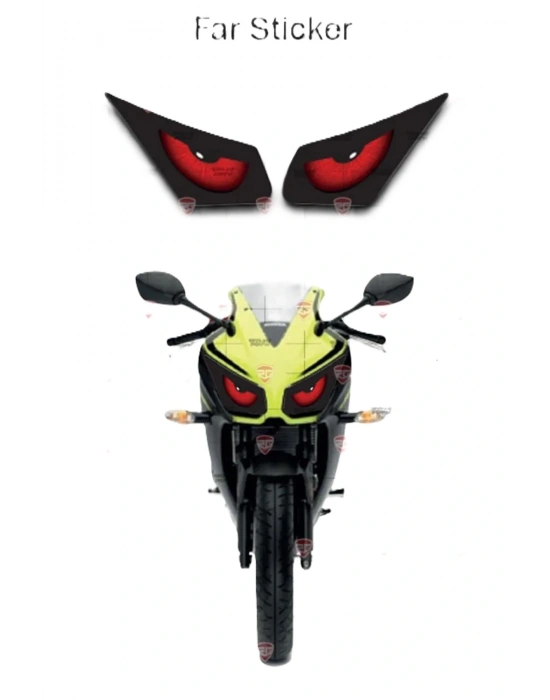 Cbr 250r Far Filesi Kırmızı Göz