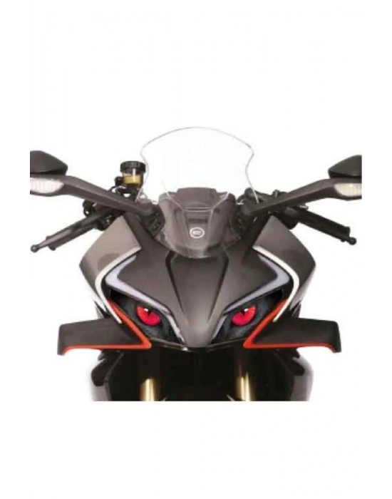 CF Moto 450SR Far Kırmızı Göz Sticker Etiket Modeli