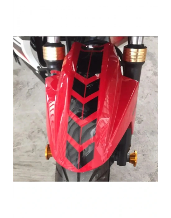 Motorsiklet Çamurluk Şerit Sticker - Motorsiklet Sticker - Motor Sticker - 6cm X 35cm