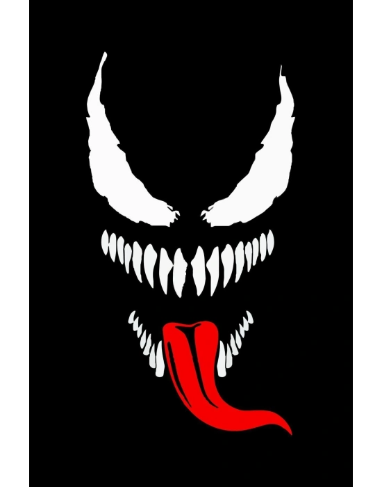 Venom Sticker Araba, Motorsiklet, Kask, Laptop, Cam Sticker 20x10 Cm