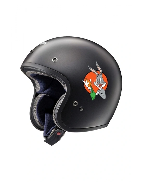 Bugs Bunny Havuç Motorsiklet, Laptop, Kask, Araba Sticker 15x9 Cm