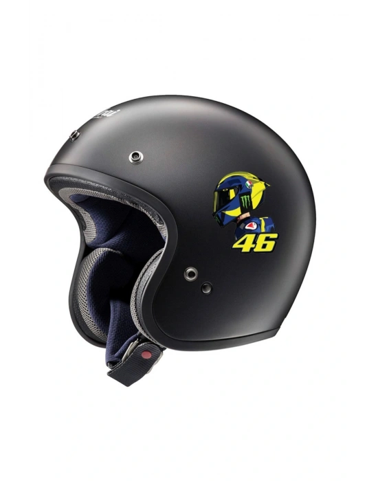 46 Motorsiklet Kask Laptop Ve Oto Sticker 13x11 Cm