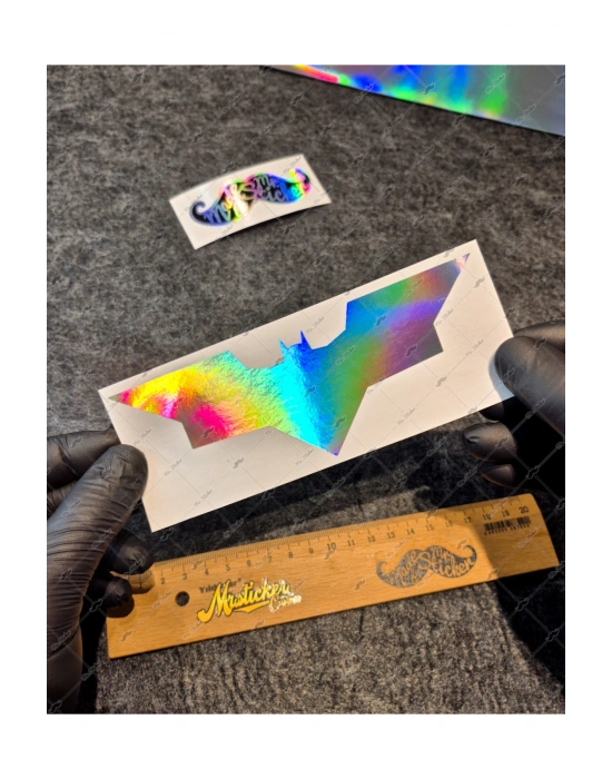 HLG3V2 Hologram Yarasa Etiketi