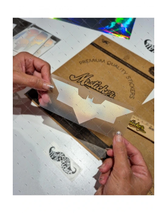 HLG3V2 Hologram Yarasa Etiketi