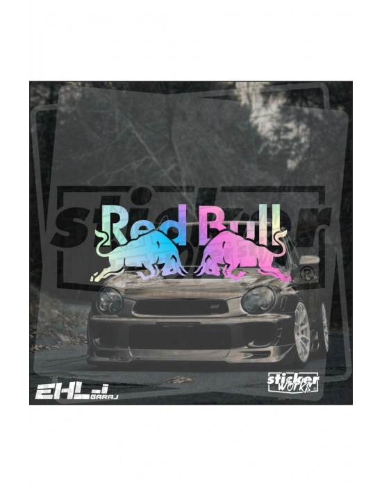 Redbull Hologram Sticker