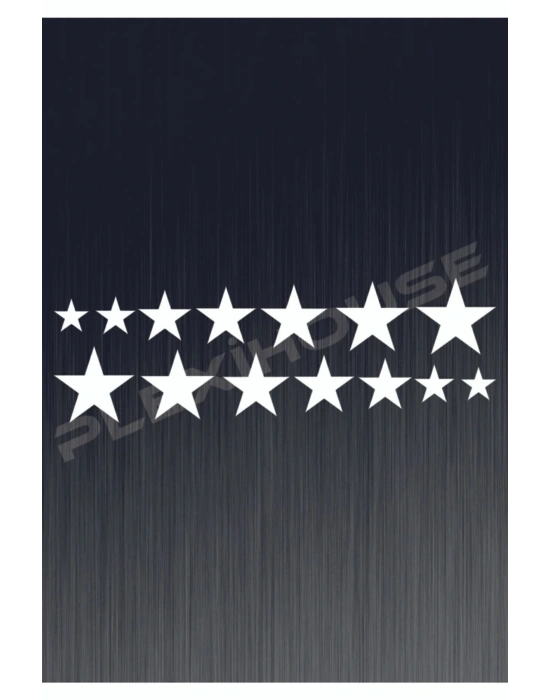 Traktör Yıldız Seti ,erkunt,tümosan,,hattat,case Kabin Sticker