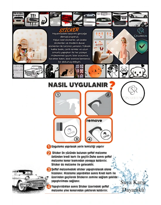 Kan damlası 1 adet, oto sticker,far altı kan damlası kırmızı renk, araba sticker,