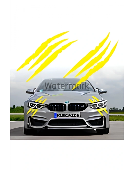 Pence Uyumlu Araba Araç Oto Sticker Etiket Folyo