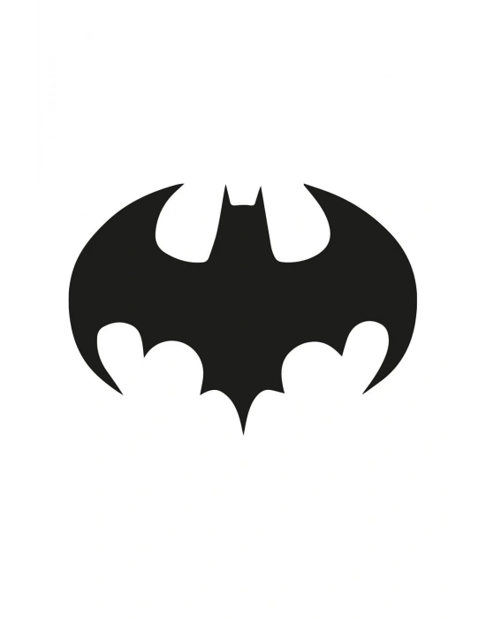 Batman Yarasa Araba, Motorsiklet, Kask, Laptop,cam Sticker 14x10 Cm