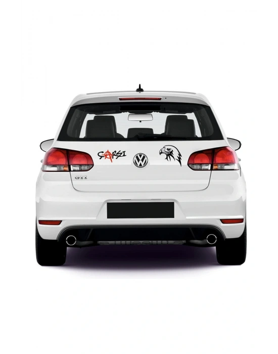 Araba, Motorsiklet, Kask, Laptop, Cam Sticker 18x20 cm