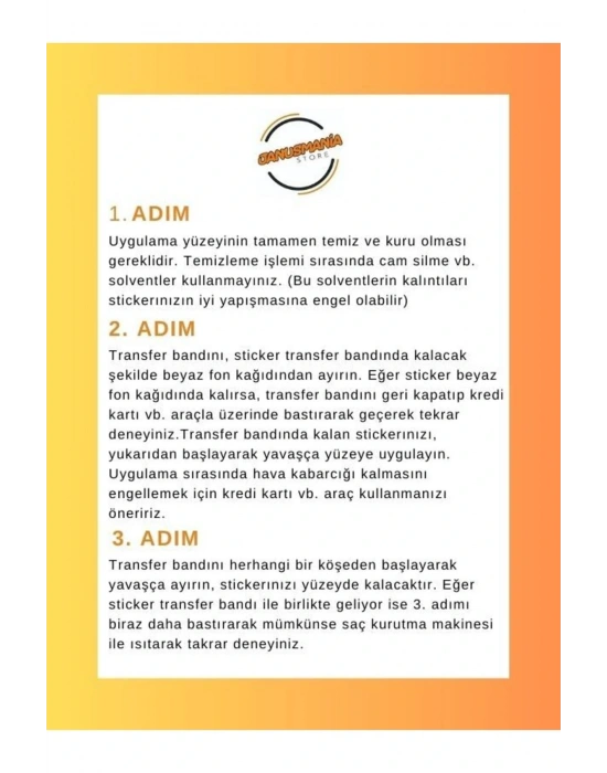 Çok Güzelsin Sticker Etiket