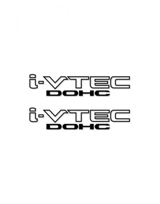 Honda Cıvıc Sticker, I Vtec Sticker Honda 26 Cm X6 Cm