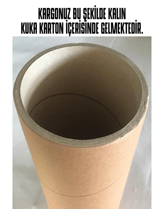 KAPI DİREĞİ KAPLAMASI BEYAZ SİYAH KURT BASKILI 22*50 CM