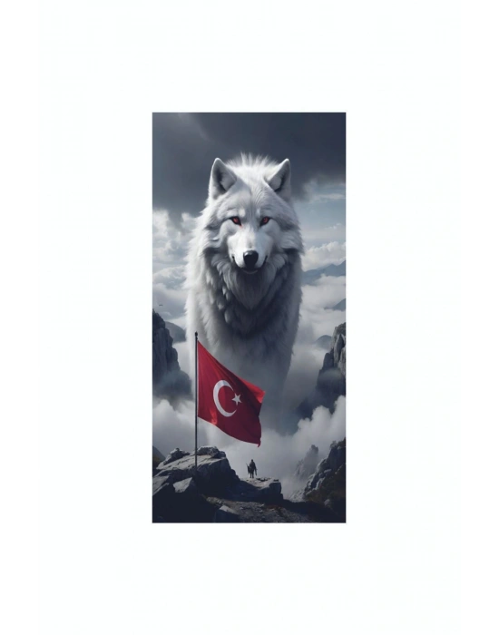 Araba Kapı Direk Kaplama Folyosu Kurt Beyaz Sağ Ve Sol 2adet