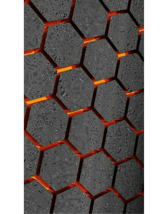 Araba Kapı Direk Kaplama Folyosu ışıklı altıgen