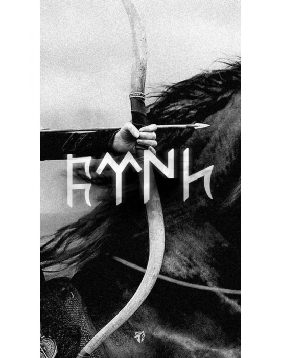 Araba Kapı Direk Kaplama Folyosu ülkücü ok ve at