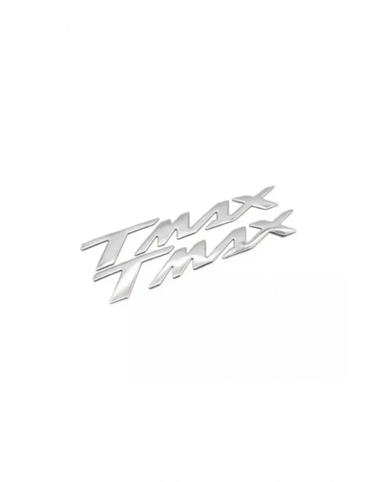 YAMAHA TMAX UYUMLU SELE ALTI METAL YAZI SETİ NİKEL