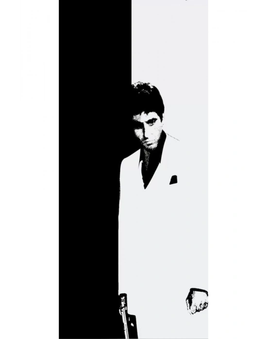 Araba Kapı Direk Kaplama Folyosu Tony Montana