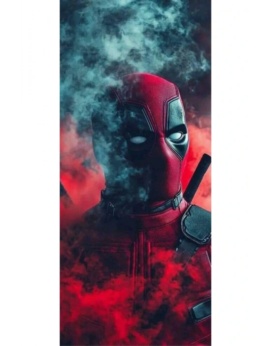 Araba Kapı Direk Kaplama Folyosu Deadpool