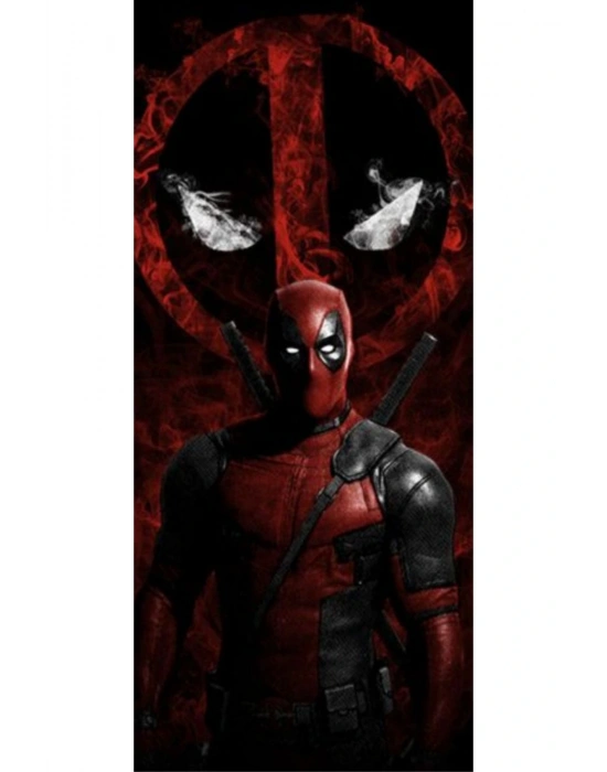 Araba Kapı Direk Kaplama Folyosu Deadpool