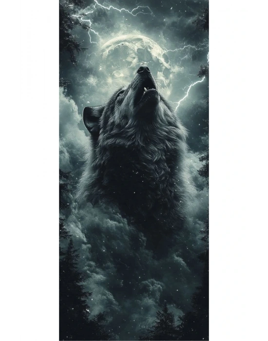 Araba Kapı Direk Kaplama Folyosu Kurt