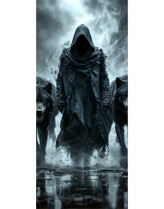 Araba Kapı Direk Kaplama Folyosu Kurt